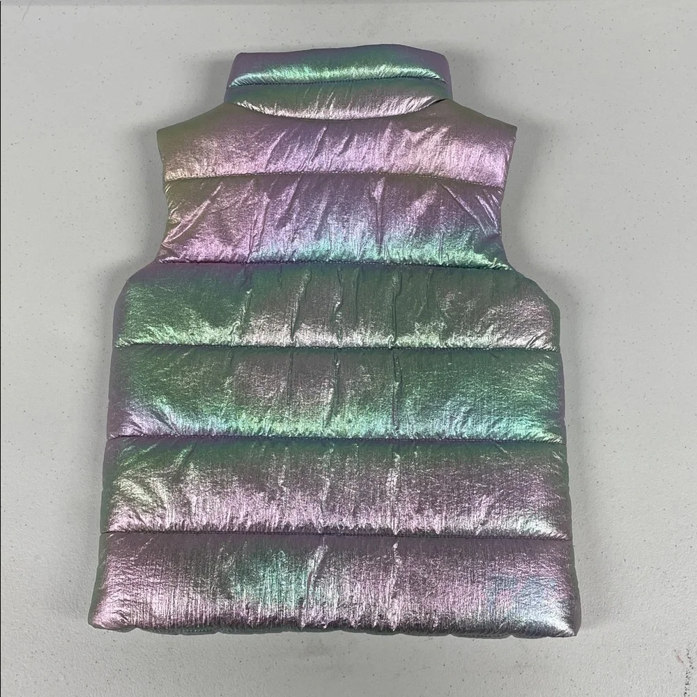 Toddler Iridescent Puffer Vest - Picture 2 of 6